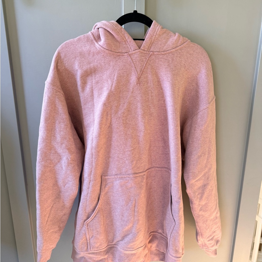 Lululemon- Pink Cozy Pullover Hoodie